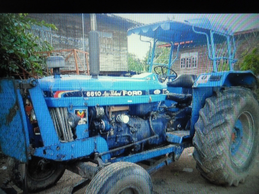 ขายรถไถติดคีบกิจติพงษ์ FORD 6600 เครื่อง T5 เอกสารเล่มทะเบียน
