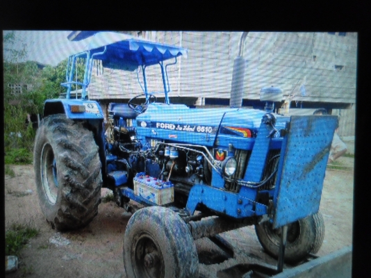 ขายรถไถติดคีบกิจติพงษ์ FORD 6600 เครื่อง T5 เอกสารเล่มทะเบียน