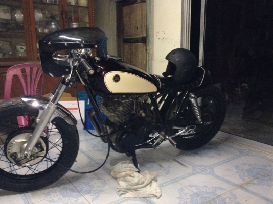ขาย yamaha sr 400 cafeคาเฟ่ inv.