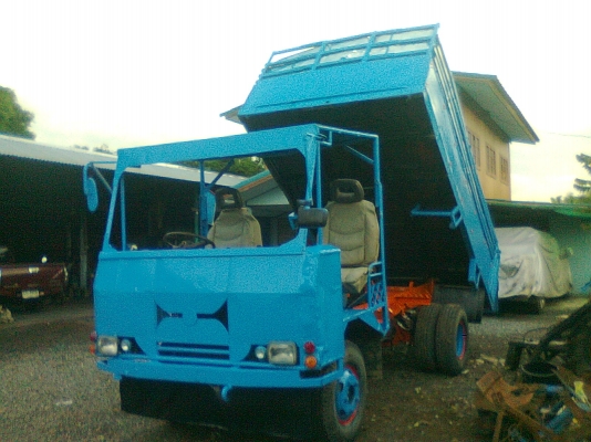 อีแต๋น 6 ล้อดั๊ม เครื่อง isuzu 85 คลัชซีหน้า 8 มีเกียร์สโลว์