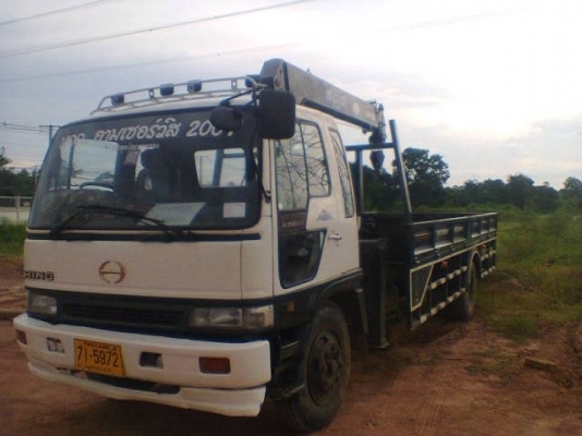 ขายรถบรรทุกมือสอง . 10 ล้อ.  HINO   ติดต่อ. เบียร์. 087-8238885