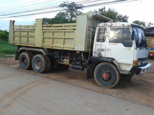 ขายรถบรรทุกสิบล้อดั๊มพ์ Mitsubishi TD แชสซี FN527TD24xx 2 เพลา ด.โคราช ทะเบียนพร้อม