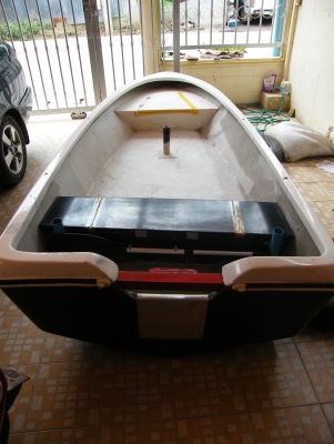 ขายเรือ ไฟเบอร์ 10 ฟุต พร้อมเครื่องหางยาว