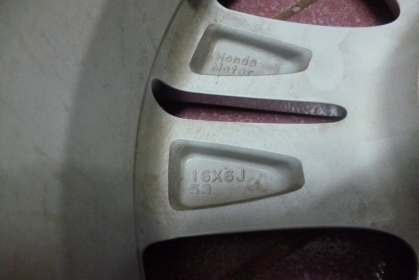 ขายแม็ก HONDA  JAZZ ขอบ 16 กว้าง 6 นิ้ว