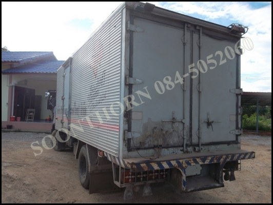 ขายด่วน รถบรรทุก 6 ล้อ HINO FC4J 140 แรง สมอเงิน รถห้างแท้ ตู้แห้ง 3 บาน ยาว 5.5 M สภาพเดิมๆ สวยพร้อมใช้งาน ราคาสุดคุ้ม