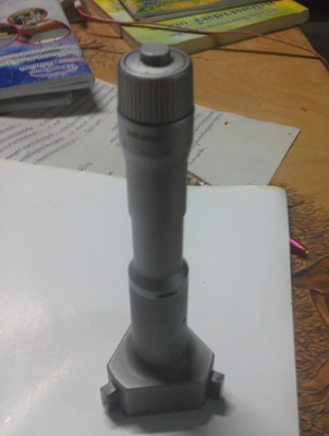 ไมโครมิเตอร์วัดใน mitutoyo วัดได้62-65 มม.วัดได้เที่ยงตรงมีขาวัดออกมา3ด้าน