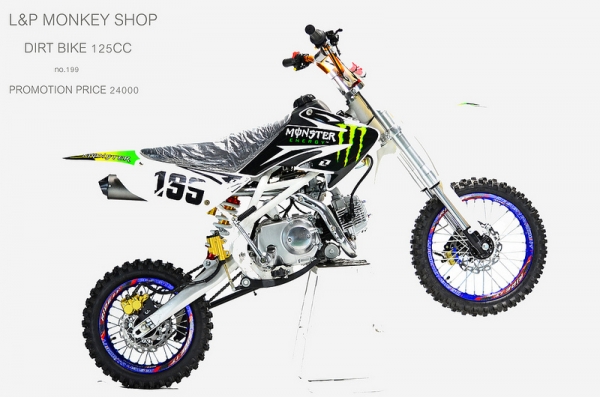 ลดล้าง    เครื่องสูตร LIFAN 125CC แรงด้วยเครื่องที่มีแรงบิดสูง ยกล้อง่ายๆ เฟรมถักรับแรงกระแทกได้สบาย กระโดดได้ โช็คหน้าหัวกลับ ท่อสูตรแต่ง และล้อ อลูมิเนียม น้ำหนักเบา ขี่ง่ายคล่องตัว โปรโมชั่น สุดท้าย เหลือเพียงไม่กี่คัน อย่ารอช้า 275