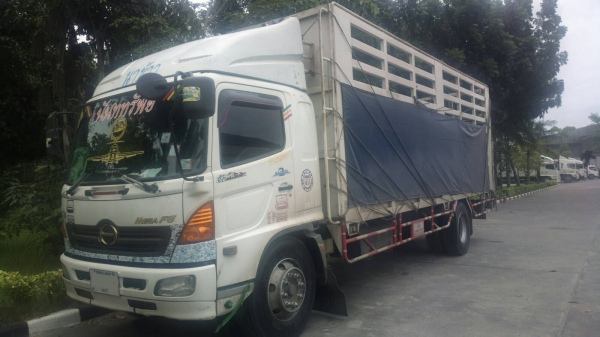 ขาย Hino Mega FG ปี51 กระบะคอกสูงยาว 7.20 เมตร สวยๆเดิมๆพร้อมใช้ครับ