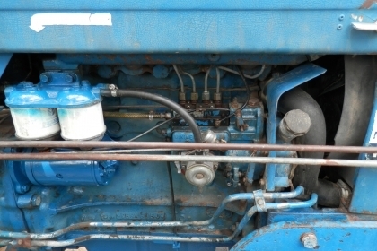 รถไถนา FORD 6600 เสื้อเรียบ ปั้มเหลียม เครื่องT5ผาน3+ดันหน้า