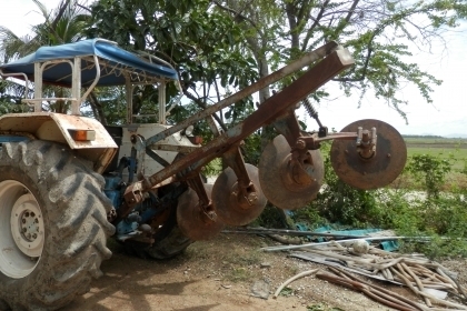 รถไถนา FORD 6600 เสื้อเรียบ ปั้มเหลียม เครื่องT5ผาน3+ดันหน้า