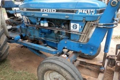 รถไถนา FORD 6600 เสื้อเรียบ ปั้มเหลียม เครื่องT5ผาน3+ดันหน้า