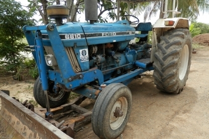 รถไถนา FORD 6600 เสื้อเรียบ ปั้มเหลียม เครื่องT5ผาน3+ดันหน้า