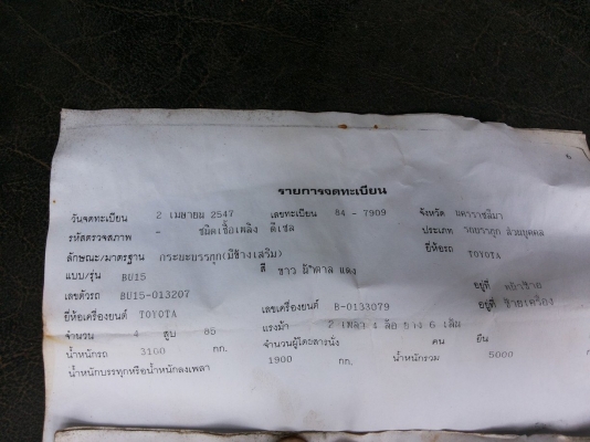 ขาย 6ล้อประกอบ ราคาเบาๆ TOYOTA BU15 วางหัวTL (ยังไม่ลง) วางเครื่อง4BE1 110HP(ยังไม่ลง) เครื่องดี เกียร์สั้น(เกียร์สาย) เกียร์ของ115 ISUZU NPR ช่วงล่าง คานหน้า6น็อตHINO KM เฟืองท้าย 5น็อต HINO KM คัสซีดีไม่ปะไม่ดาม กระบะพื้นเหล็กฝาทึบไม้คอกเหล็กกล่อง ยาว