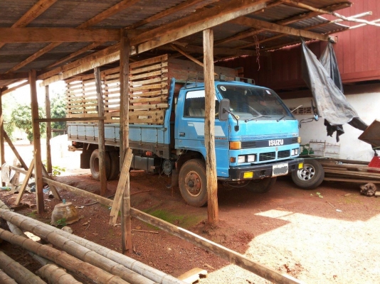 ขาย6ล้อประกอบใหญ่ๆแรงๆ ISUZU 6BB1 145แรง เครื่องแน่นแรงไม่เยิ้ม เกียร์สั้นแล้วเกียร์ใหญ่ J 7เกียร์ถอย คัสซีนอก สวยไม่ผุไม่ดาม เสริมเหล็กบนหนาแข็งแรง Fหน้า-หลัง กระบะพื้นเหล็กคอกไม้สภาพดีไม่ผุไม่หัก ยาว5ม. ฝาทึบมีผุ คัสซีกว้าง ใส่Fไม่ต้องขยับแหนบเลย หัวNPR