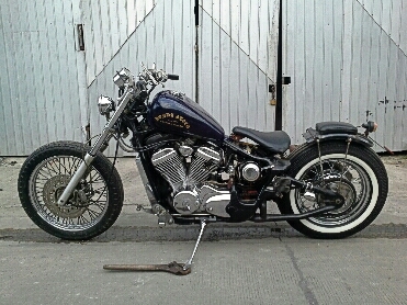 ขาย steed400 Old skull ประกอบใหม่ดิสหน้า/หลัง