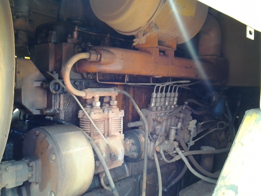 รถดันล้อหนาม รถจีน เครื่องยนต์ 6 สูบ สภาพพร้อมใช้งาน