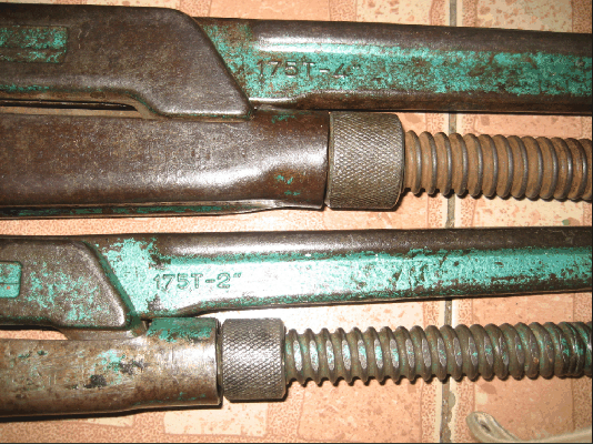 ขายด่วนประแจคอม้าจับแป๊บ DOWIDAT 2" ( 175T-2" ) 4" ( 175-4" ) Made in germany