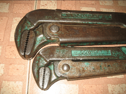 ขายด่วนประแจคอม้าจับแป๊บ DOWIDAT 2" ( 175T-2" ) 4" ( 175-4" ) Made in germany