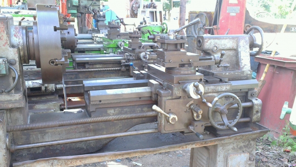 Sell> แท่นกลึงคอลึก Shing Maw 5 ฟุต 2 เพลา เครื่องใต้หวันครับ เหวี่ยงงานได้ 800 mm (32") ครับ