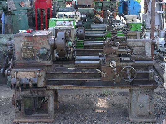Sell> แท่นกลึงคอลึก Shing Maw 5 ฟุต 2 เพลา เครื่องใต้หวันครับ เหวี่ยงงานได้ 800 mm (32") ครับ