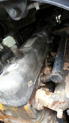 รถบรรทุก 10 ล้อดั๊มพ์ท้องเรือ  ยี่ห้อ NISSAN  ลงหัว HINO 2 เพลา  225 แรงม้า