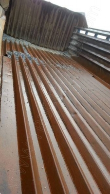 รถบรรทุก 10 ล้อดั๊มพ์ท้องเรือ  ยี่ห้อ NISSAN  ลงหัว HINO 2 เพลา  225 แรงม้า