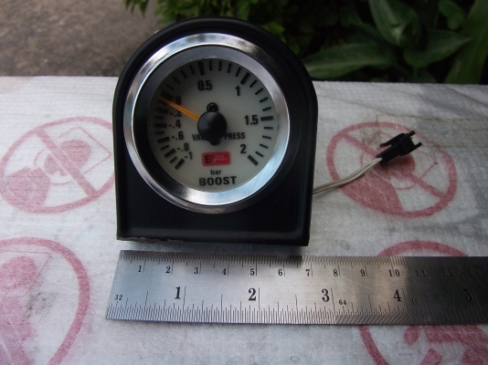 Auto Gauge bar boost หน้าขาว 2นิ้ว Auto Gauge bar boost หน้าขาว 2นิ้ว