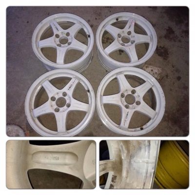 ขายแม็กมือ2ลาย TRD T3 ขอบ15 4รู100 ขายราคา 3,900 บาทถูก