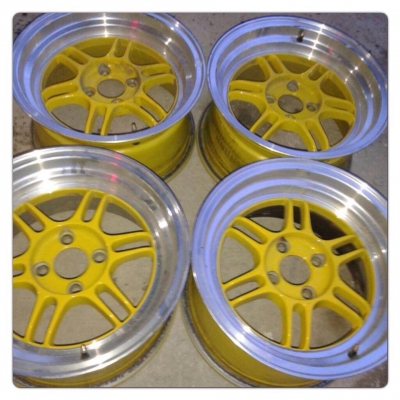 ขายแม็กมือ2 XXR ขอบ15 กว้าง8 ออฟ 20 4รู100 ราคา 8,500 บาทถูก