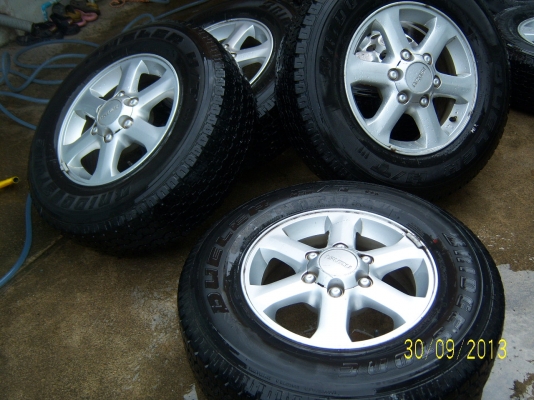 แม็กอีซูซุขอบ 16  พร้อมยาง 245 70 16