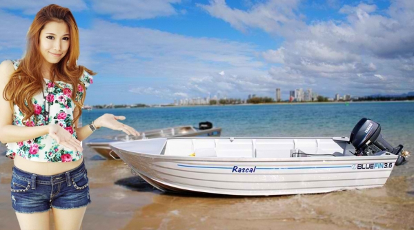 จำหน่ายเรืออลูมิเนียม BLUE FIN