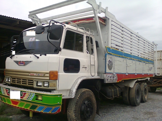 Hino 227 18 ล้อ 2 เพลา ดัมพ์แม่ ดัมพ์ลูก
