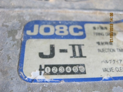 ขายรถบรรทุกหกล้อดั้มฮีโน่FF1J เครื่อง JO8C-II เครื่องแน่นดี