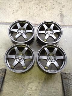 ขายล้อTE37 SL ขอบ17  7.5  5/114 ถูกๆ เลยครับ 9000