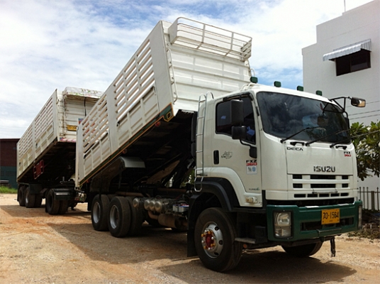 ฝากขาย DECA 360 ดัมพ์แม่ลูก ลูก3เพลายาว 7 เมตร เครื่องเดิม เกียร์เดิม