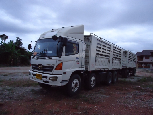 ขายรถบรรทุกฮีโน่260แรงม้า12ล้อแม่ปี48+ลูก2เพลาปี49