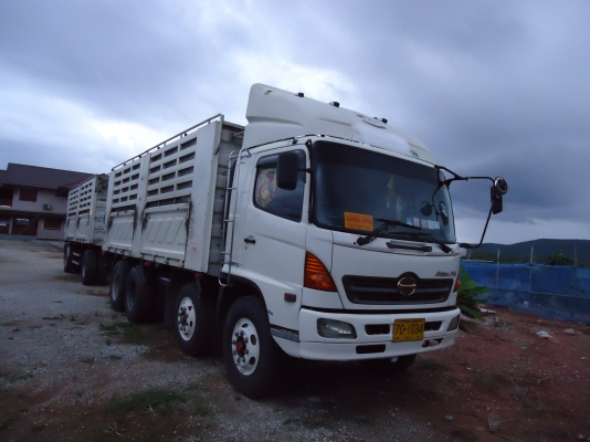 ขายรถบรรทุกฮีโน่260แรงม้า12ล้อแม่ปี48+ลูก2เพลาปี49