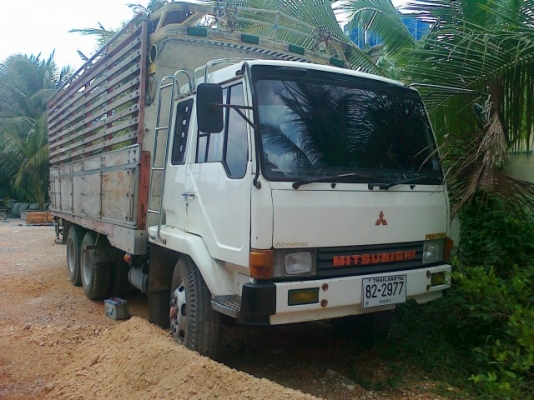 *** วางมัดจำแล้วคับ***ฝากขายรถ10ล้อ 1เพลา ยี่ห้อ Mitsubishi  เปลี่ยนเครื่องisuzu175 แรงม้าเอกสารเล่มทะเบียน