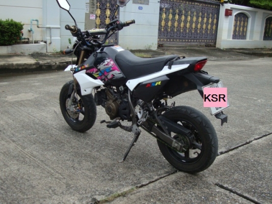 ขาย NEW Kawasaki ksr 110 cc ปี 53 สีขาว