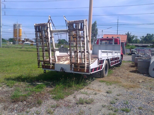 รถเทลเลอร์ ISUZU จัมโบ้ เครื่อง 6BD1  160 แรงม้า รถปี 42 หางขึ้นลง ควบคุมด้วยไฮดรอลิก ราคาคุยได้.