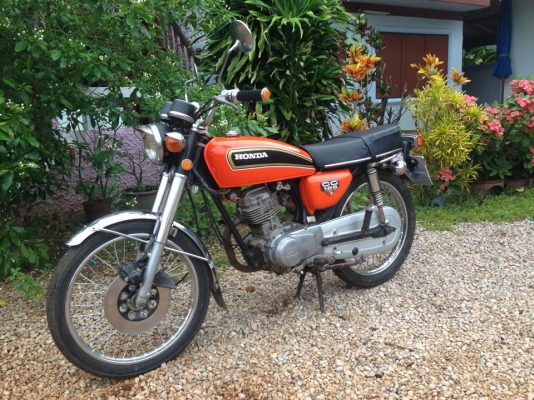 ขายรถ Honda CG 125cc Disc หน้าเดิมๆ แท้ ทะเบียนเต็มพร้อมโอน