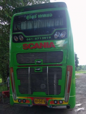 ขายรถบัสแอร์ 8ล้อ 2ชั้น scania113