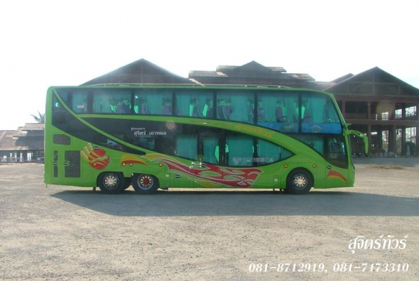 ขายรถบัส 8ล้อ 2ชั้น มิตซู 6D40