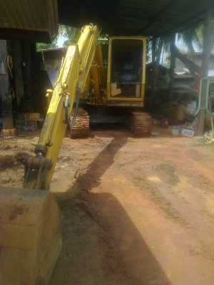 ขายรถแบลคโฮมิตซูบิชิMS070พร้อมรถหกล้อหางปลาหัวยาว