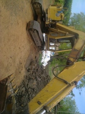 ขายรถแบลคโฮมิตซูบิชิMS070พร้อมรถหกล้อหางปลาหัวยาว