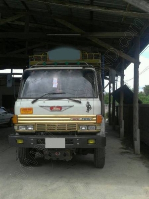 รถบรรทุกพ่วง แม่-ลูก ยี่้ห้อ HINO รุ่น FM18