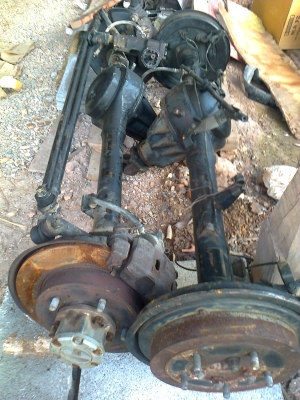 ขายเพลาคาลิเบียน มีกระปุกพวงมาลัยพร้อมยอย