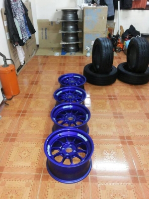 ขายล้อ RF1 ขอบ15หน้า7หลัง8 ชุดละ 8,500 บาท