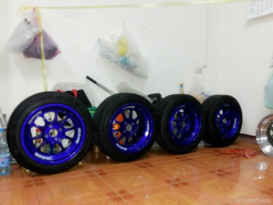 ขายล้อ RF1 ขอบ15หน้า7หลัง8 ชุดละ 8,500 บาท