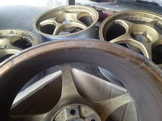 ขายล้อPro1 แท้ Made in japan ขอบ18 กว้าง8.5  5/114 ถูกๆ 11000.-